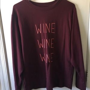 wine sweater